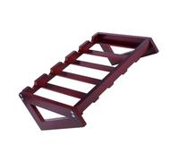 Fluxioxtna Bucolic Styles - Estante de vino de madera para hogares, cocina, pubs, decoración, estante de almacenamiento resistente para botellas, estante de madera de alta calidad