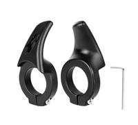 Fluxioxtna Mangos de extensión de manillar ligeros ajustables con reposamuñecas de nailon para bicicletas de montaña