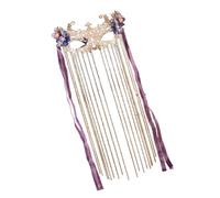 Fluxioxtna Misterioso velo facial con flecos de perlas retro, accesorio para fiestas de disfraces y celebraciones culturales