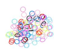 Fluxioxtna Paquete de 100 anillos de identificación de palomas para una mayor eficiencia de entrenamiento y anillos de identificación de palomas fáciles de distinguir