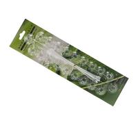 Fluxioxtna Paquete de 20 ventosas para peceras con lazos reutilizables para plantas, accesorios fáciles de montar, ventosas reutilizables