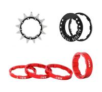 Fluxioxtna Rueda libre para bicicleta de una sola velocidad, rueda de inercia de acero inoxidable de alta resistencia, piñón para bicicleta de montaña