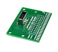 Fluxioxtna TYPEE - Placa de prueba AKEY hembra con PCB macho 20P USB 3.1 20 pines, placa de desarrollo para entusiastas de la tecnología