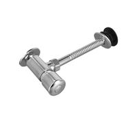 Fluxómetro manual para urinarios Válvula De Descarga Manual For Urinario Con Botón Pulsador Inodoro Aleación Zinc, Pulido Superficie