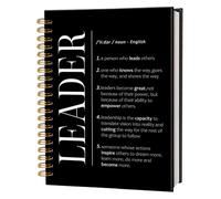 FLVGE Cuaderno de regalo de liderazgo para el trabajo, regalos de agradecimiento para empleados, regalo de agradecimiento para líderes, mentores, jefes, supervisores, cuaderno para mujeres y hombres
