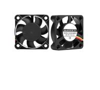 FLVRJOKT 2PCS 40mm 3D Printer Cooling Fan 5V 12V 24V 4010 Accessories DC Brushless 40x40x10mm Mini Black Radial Fans(5V Sleeve)
