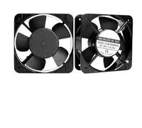 FLVRJOKT For Industrial: Powerful 150mm Dual Ball Bearing Cooling Fan 150x150x50mm DC 12V 24V 48V Metal Frame Axial Fan(48V Dual Ball)