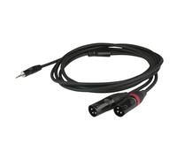 flx46 - Stereo Mini Jack > 2 XLR/m 3P.