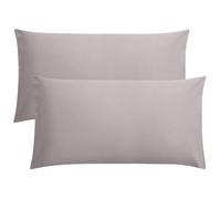 FLXXIE 2 Pack Microfiber King Pillow Cases 1800 Super Soft Pillowcases with Envelope Closure Wrinkle Fade and Stain Resistant Pillow Covers 20x36