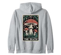 Fly Agaric Amanita Muscaria Hongo La Muerte Tarot Card Sudadera con Capucha