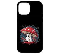 Fly Agaric Ghost - Seta Fantasma Espeluznante de Halloween Carcasa para iPhone 12 Mini