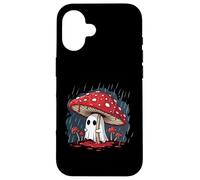 Fly Agaric Ghost - Seta Fantasma Espeluznante de Halloween Carcasa para iPhone 16