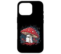 Fly Agaric Ghost - Seta Fantasma Espeluznante de Halloween Carcasa para iPhone 16 Pro