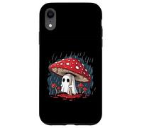 Fly Agaric Ghost - Seta Fantasma Espeluznante de Halloween Carcasa para iPhone XR