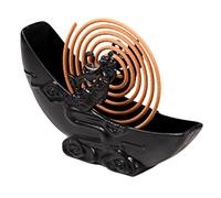 Fly Coil Tray - Chang'e Portable Stand, Burning Heat Resistant, Metal Drive Holder, Efficient Protection Device | Reliable Ash Catching Base For Patio Deck Porch Balcony Lawn Camping