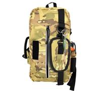 Fly Fishing Backpack, Tackle Storage Case, Angler Gear Pack, Multifunctional Bait Bag, 13.78x1.18x7.87 pulgadas, Making It Perfect for Both Beginners and Professional Anglers, caqui, Siehe
