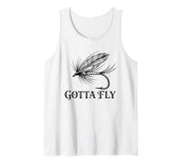 Fly Fishing Brook Dry Fly Atando Fisherman Gotta Fly Camiseta sin Mangas