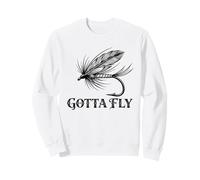 Fly Fishing Brook Dry Fly Atando Fisherman Gotta Fly Sudadera
