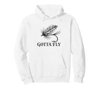 Fly Fishing Brook Dry Fly Atando Fisherman Gotta Fly Sudadera con Capucha