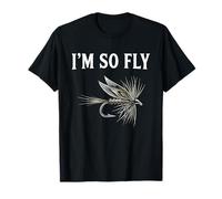 Fly Fishing Brook Dry Fly Atando Fisherman I'm So Fly Camiseta