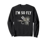 Fly Fishing Brook Dry Fly Atando Fisherman I'm So Fly Sudadera