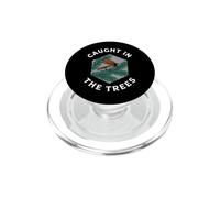 Fly Fishing Caught In The Trees Angler Humor Design PopSockets PopGrip para MagSafe