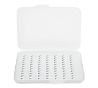 Fly Fishing Hook Box Gran Capacidad Impermeable Moscas Caja de Almacenamiento con Esponja Uso Portátil Compacto Durable ABS Material para los amantes de la pesca (S)
