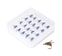 Fly Fishing Lure - Cebo Suave para Trucha, Gancho de de bajo | Duradero Juego de atractor de Agua Dulce de Agua Dulce Realista para River Pond Shore Lake Boat Bream Sport Fi