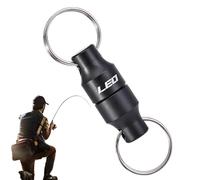 Fly Fishing Magnetic Net - 0.55 Inch Fishing Magnet | Aluminum Alloy Holder - Lightweight durable magnetic net release for anglers easy to carry store ideal for on the go fly fishings trips