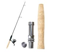 Fly Fishing Rod Handle Universal Non-Slip Metal Handle