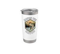 Fly Fishing Trout Angler Match The Hatch Vaso térmico de acero inoxidable de doble pared