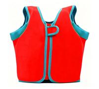 Fly Fishing Vest for Kids, Soft Breathable Fabric with Smooth Zipper Closure for Beach and Rafting Outdoor Trips(Red,XL (6-9 Years))