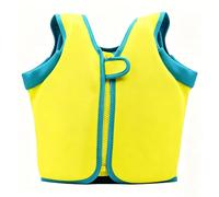 Fly Fishing Vest for Kids, Soft Breathable Fabric with Smooth Zipper Closure for Beach and Rafting Outdoor Trips(Yellow,M (3-4 Years))