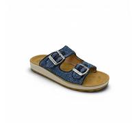 Fly Flot 77249YC - Chanclas de mujer con plantilla de piel, turquesa, 40 EU