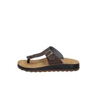 Fly Flot Alvito Chanclas de Piel Sintética para Hombre, con Hebilla Ajustable, Plantilla de Cuero, Mule