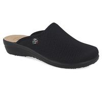 Fly Flot Anoia, Ciabatte Donna Rete Elastica Traspirante Fresh, Sottopiede Imbottito In Pelle, Nero, 40, Sandalias deslizantes Mujer, Negro, EU