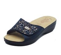 Fly Flot Ciabatte a Fascia con strappo Donna -44- BLU 39 EU