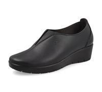 Fly Flot Scarpa Donna In Microfibra Elasticizzata, Inserto Elastico, Sottopiede Memory Estraibile, Suola Poliuretano Piumatec, Zapatillas Mujer, Negro, 39 EU