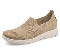 Fly Flot Scarpa Donna Rete Elastica Knit, Sottopiede Estraibile Memory, Lavabile In Lavatrice, Mocasín Estilo de conducción Mujer, marrón, 39 EU