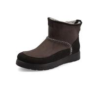 Fly Flot Scarponcino Donna Morbida Microfibra, Sottopiede Memory Evopell Estraibile, Suola In Poliuretano Piumatec 3cm, Botas Cortas al Tobillo Mujer, Negro, 35 EU