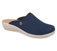 Fly Flot T4368 Fe Azul Chanclas Mujer Made in Italy Piel Genuina Antishock Tela, turquesa, 40 EU