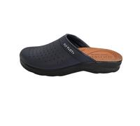 Fly Flot Zapatillas de Piel Perforado, Línea Professional, Hombre - 2001 (Azul)