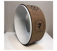 FLY FLU rueda de yoga, rodillo sólido de primera calidad diseñado para la colocación de rueda de yoga Dharma mejora la movilidad revive la tensión, para estirar y mejorar las curvaturas, Style2