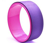 FLY FLU Yoga Stretching Wheel antideslizante, rueda de yoga para pilates - Mejora la movilidad y revive la tensión, ejercicio estiramientos, entrenamiento de espalda, masajes fisiológicos y fitness, C