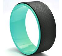 FLY FLU Yoga Stretching Wheel antideslizante, rueda de yoga para pilates - Mejora la movilidad y revive la tensión, ejercicio estiramientos, entrenamiento de espalda, masajes fisiológicos y fitness, A
