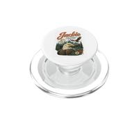 Fly Free Jackie Bald Memorial Family Forever Wings Eagle PopSockets PopGrip para MagSafe