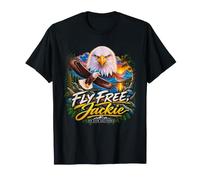 Fly Free Jackie Big Bear California Bald Eagle Memorial Camiseta