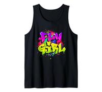 Fly Girl - Baile de Hip Hop de la Vieja Escuela de los 80 y 90 Camiseta sin Mangas