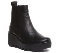 Fly London Bagu233fly Botas estilo Chelsea Mujer, Negro, 37 EU