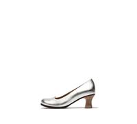 Fly London BAZE086FLY, Moccasin Mujer, Silver, 38 EU
